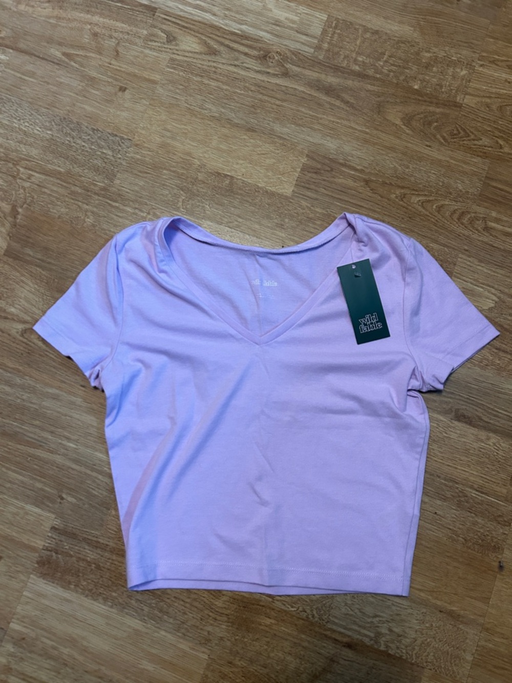 Purple Crop Top